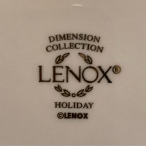 Lenox Holiday Christmas Serving Dish - Picture 7 of 8